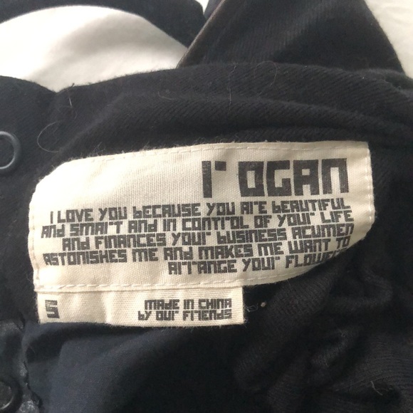 I’OGAN Designer Sheer Blouse - Picture 3 of 7